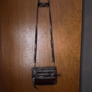 Elegant Bronze Crossbody Bag